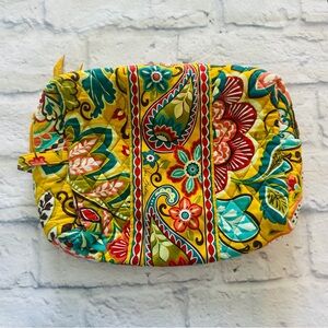 Vera Bradley Cosmetic Bag | Medium Retired Provencal Quilted Floral